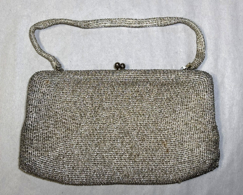 Vintage Beaded Purse Richere Bay by Walbors Japan Small Handbag